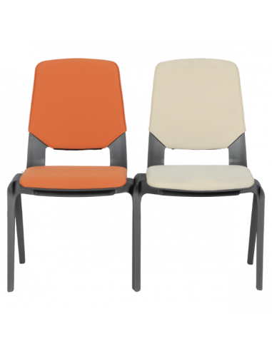 Посетителски стол LIMBER - оранжев