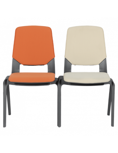 Посетителски стол LIMBER - оранжев