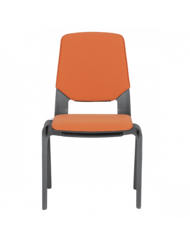 Посетителски стол LIMBER - оранжев