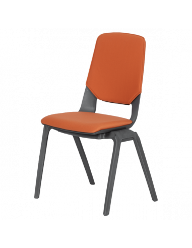 Посетителски стол LIMBER - оранжев