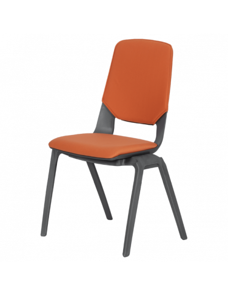 Посетителски стол LIMBER - оранжев