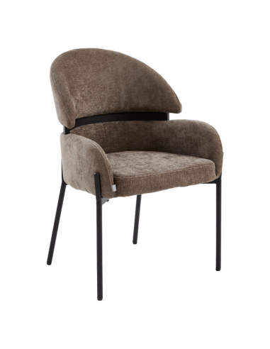 Трапезен стол ASTI - кафяв