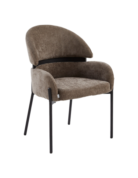 Трапезен стол ASTI - кафяв