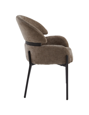 Трапезен стол ASTI - кафяв