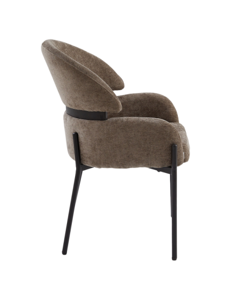 Трапезен стол ASTI - кафяв