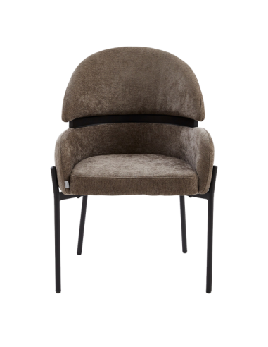 Трапезен стол ASTI - кафяв