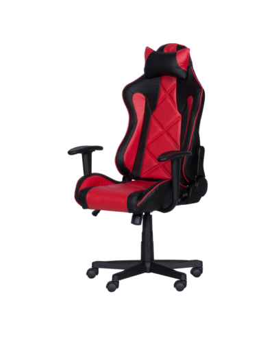 Геймърски стол Carmen 6196 - черен-червен