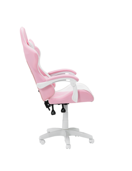 Геймърски стол Carmen 6311 - бял - розов