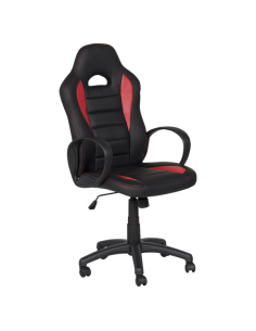 Геймърски стол Carmen 7501 - червено-черен