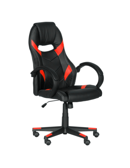 Геймърски стол Carmen 7605 - черен - червен