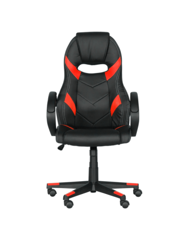 Геймърски стол Carmen 7605 - черен - червен