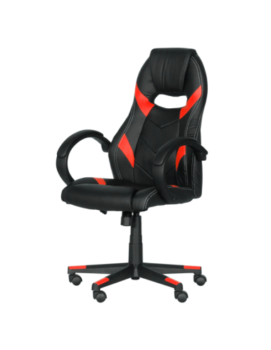 Геймърски стол Carmen 7605 - черен - червен