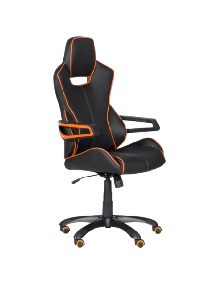 Геймърски стол Carmen 7513 - черно-оранжев