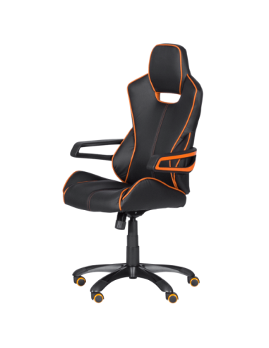 Геймърски стол Carmen 7513 - черно-оранжев