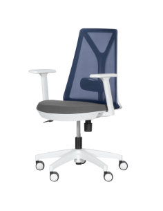 Работен офис стол Carmen 7565 - сив 2