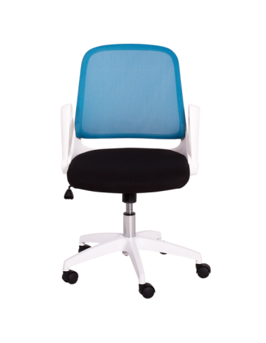 Работен стол Carmen 7033 - синьо - черен