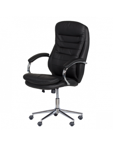 Президентски офис стол Carmen 6113-1 - черен