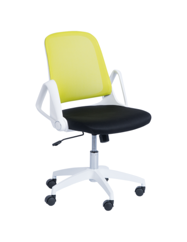 Работен стол Carmen 7033 - резеда - черен