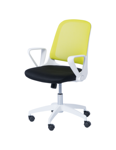 Работен стол Carmen 7033 - резеда - черен