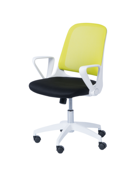 Работен стол Carmen 7033 - резеда - черен