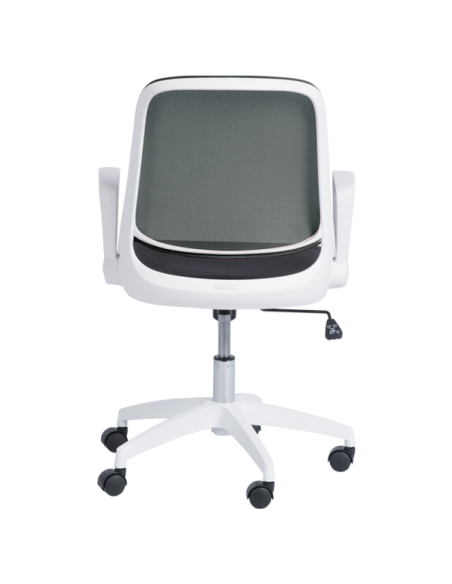 Работен стол Carmen 7033 - сиво - черен