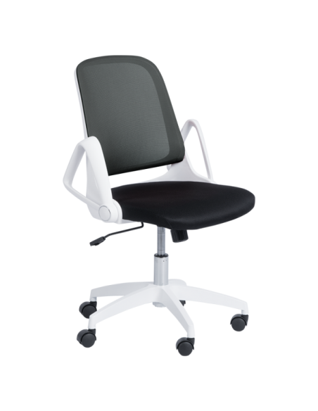 Работен стол Carmen 7033 - сиво - черен