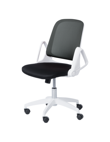 Работен стол Carmen 7033 - сиво - черен