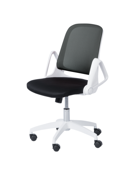 Работен стол Carmen 7033 - сиво - черен