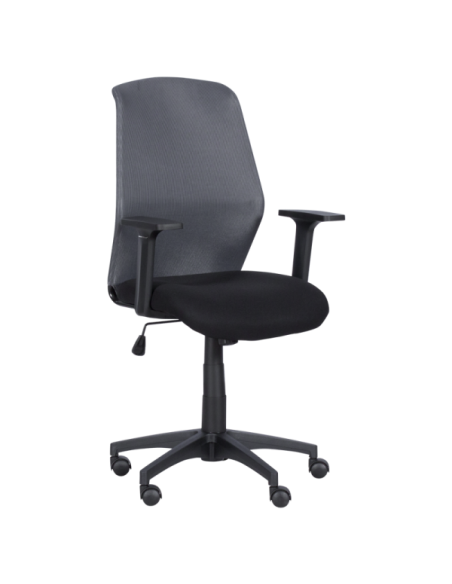 Работен офис стол Carmen 7047 - сив - черен