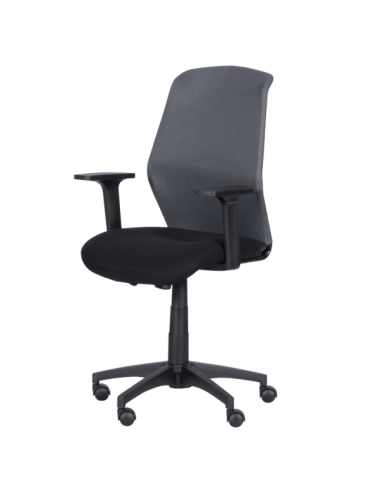 Работен офис стол Carmen 7047 - сив - черен