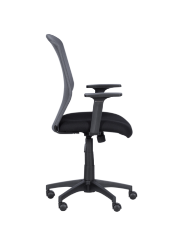 Работен офис стол Carmen 7047 - сив - черен