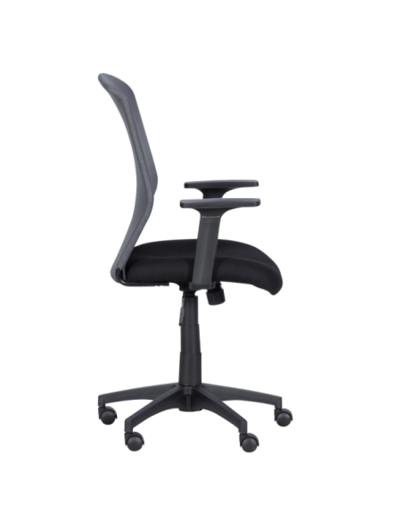 Работен офис стол Carmen 7047 - сив - черен