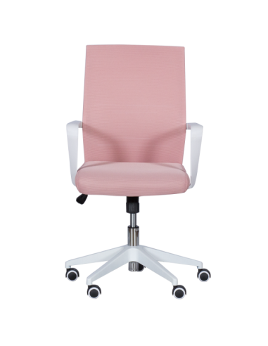 Работен офис стол Carmen 7044 - розов