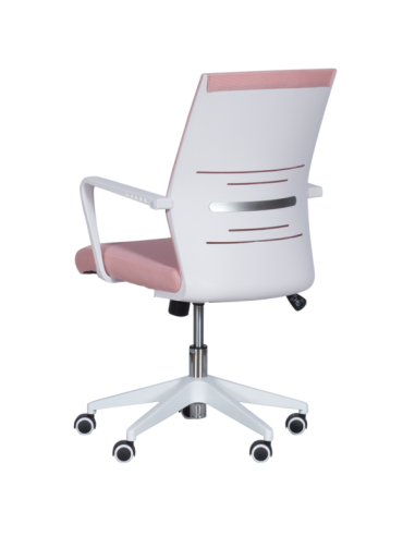 Работен офис стол Carmen 7044 - розов