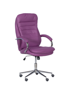 Президентски офис стол Carmen 6113-1 - лилав