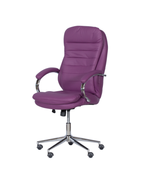 Президентски офис стол Carmen 6113-1 - лилав