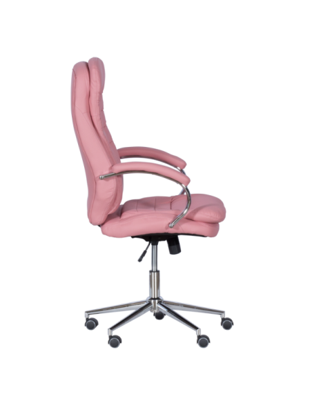 Президентски офис стол Carmen 6113-1 - розов