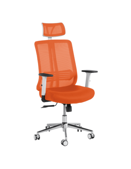 Президентски офис стол LORENA LUX - оранжев