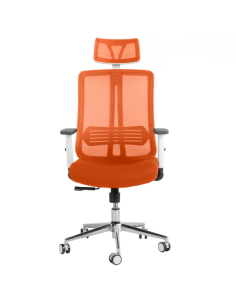 Президентски офис стол LORENA LUX - оранжев 2