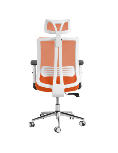 Президентски офис стол LORENA LUX - оранжев