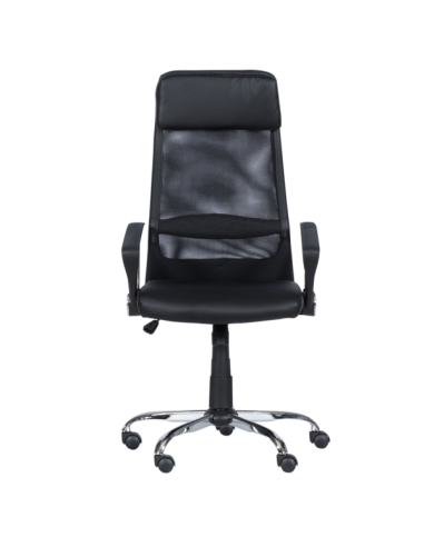 Президентски офис стол Carmen 6184 - черен