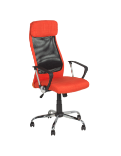 Президентски офис стол Carmen 6183 - оранжев