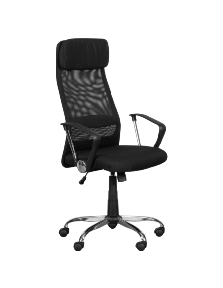 Президентски офис стол Carmen 6183 - черен