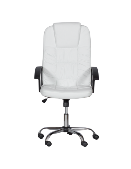 Президентски офис стол Carmen 6681 - бял