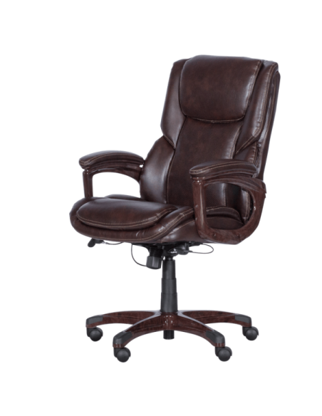 Президентски офис стол Carmen 5025 - тъмнокафяв