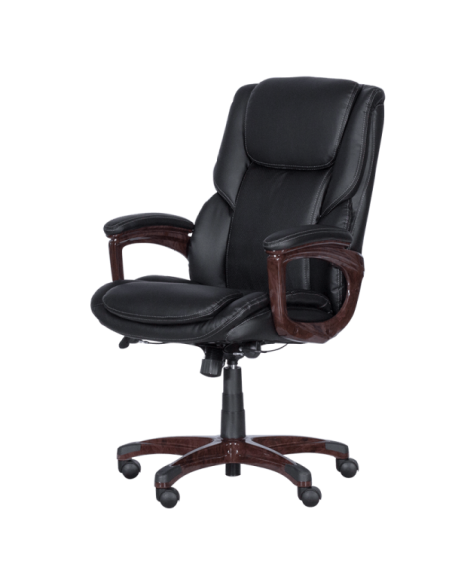 Президентски офис стол Carmen 5025 - черен