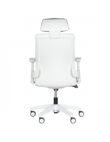 Президентски офис стол Carmen 7546 - зелен-сив