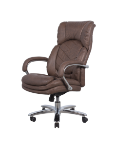 Президентски офис стол Carmen 6100 - кафяв 2