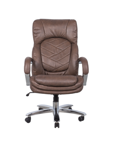 Президентски офис стол Carmen 6100 - кафяв