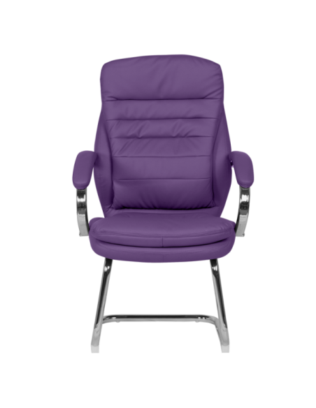 Посетителски стол Carmen 6154 - лилав